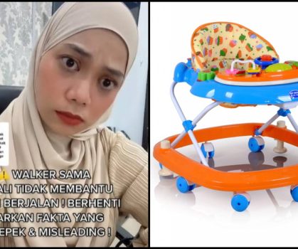 “Ibu Bapa Jangan Angkuh!” Doktor Pakar Tempelak Individu Bangkang Nasihat Penggunaan ‘Walker’