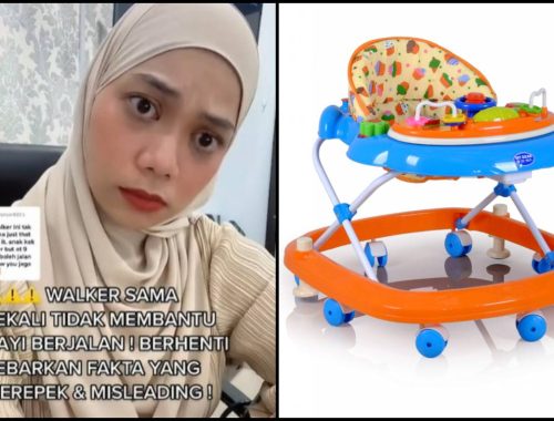 “Ibu Bapa Jangan Angkuh!” Doktor Pakar Tempelak Individu Bangkang Nasihat Penggunaan ‘Walker’