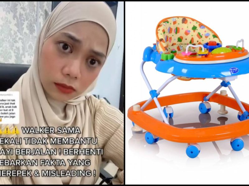 “Ibu Bapa Jangan Angkuh!” Doktor Pakar Tempelak Individu Bangkang Nasihat Penggunaan ‘Walker’